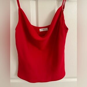 Aritzia Red Camisole Top